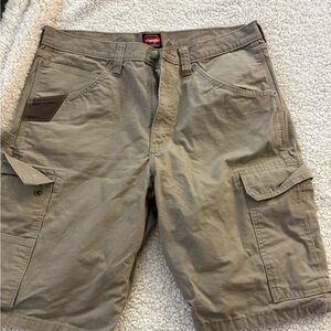 Wrangler Men's Brown Cargo Shorts